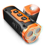 Ultrasonic Dog Bark Deterrent — 3-Head Anti-Bark Device with LED Flashlight