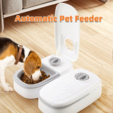 Automatic Pet Feeder with Timer — Smart Food Dispenser & Stainless Steel Bowl