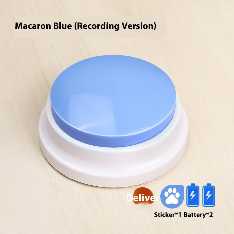 Pet Communication Button – Recordable Voice Button for Dogs & Cats to Express Needs