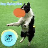 Silicone Flying Saucer Dog Disc – Chew-Resistant Fetch Frisbee for Training & Outdoor Play