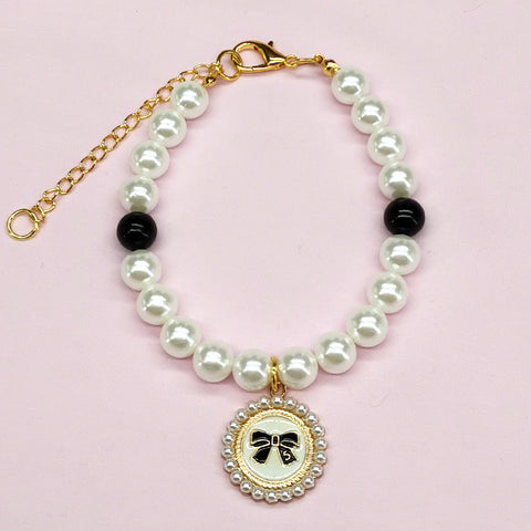 Charm Pet Necklace with Bell Ornament – Cat & Dog Collar Jewelry | 12 Styles, 3 Sizes