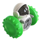 Slow Feed Interactive Balance Car Dog Toy – Tumbler Treat Dispenser for IQ Training