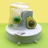 Avocado Catnip Ball Toy – 360° Rotating Mint & Gall Fruit Cat Toy