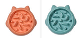 Anti-Gulping Slow Feeder Pet Bowl — Anti-Choke Eating Plate for Dogs & Cats