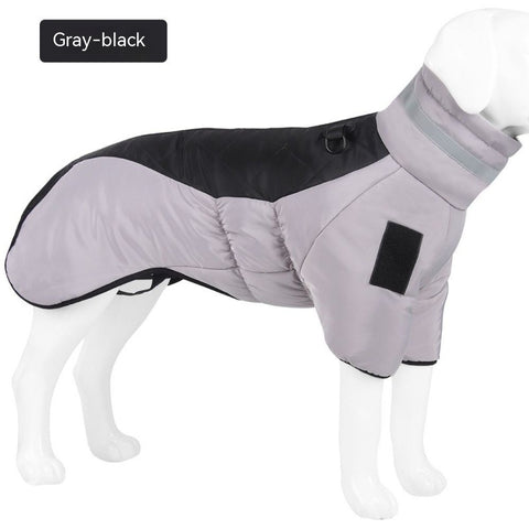 Waterproof Winter Dog Coat — Thickened Warm Vest Jacket for Large Breeds