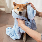 2-in-1 Wearable Pet Drying Towel | Super Absorbent Quick-Dry Bath Towel for Dogs & Cats