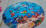 Summer Cooling Pet Water Bed – Inflatable Ice Pad Cooling Mat for Dogs & Cats (65cm/100cm)