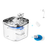 Intelligent Pet Water Fountain — Stainless Steel Automatic Circulation Dispenser