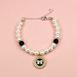 Charm Pet Necklace with Bell Ornament – Cat & Dog Collar Jewelry | 12 Styles, 3 Sizes